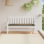 Kissen für Gartenbank, Stoff in Grau-Taupe-Melange, 150x50x7 cm. von , Kissen für Stühle und Sofas - Ref: Foro24-4002561, Pre...