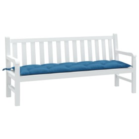 Kissen für Gartenbank aus blau meliertem Stoff 180x50x7 cm. von , Kissen für Stühle und Sofas - Ref: Foro24-4002568, Preis: 4...