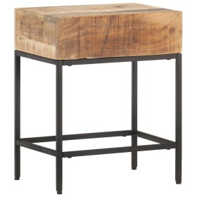 Mesa auxiliar de madera de mango maciza 40x30x50 cm de vidaXL, Mesas auxiliares - Ref: Foro24-320938, Precio: 59,96 €, Descue...