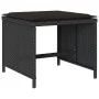 Garten-Essgruppe mit 13-teiligen Kissen aus schwarzem Kunststoff-Rattan. von , Gartensets - Ref: Foro24-3277746, Preis: 892,1...