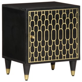 Solid mango wood bedside table 40x33x46 cm by , Nightstands - Ref: Foro24-358316, Price: 55,93 €, Discount: %