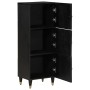 Solid mango wood tall sideboard 40x33x110 cm by , CD and DVD storage - Ref: Foro24-358349, Price: 119,99 €, Discount: %