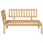 Ecksofa aus Paletten für den Garten, massives Akazienholz. von , Outdoor-Sofas - Ref: Foro24-365849, Preis: 142,79 €, Rabatt: %