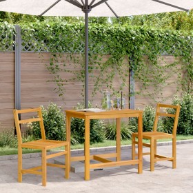 3-piece solid acacia wood balcony set by , Garden sets - Ref: Foro24-365854, Price: 135,99 €, Discount: %