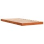 Estructura de cama madera maciza de pino marrón cera 75x190 cm de , Camas y somieres - Ref: Foro24-847158, Precio: 55,13 €, D...