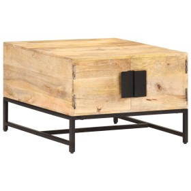 Mesa de centro madera maciza de mango 67x67x45 cm de vidaXL, Mesas de centro - Ref: Foro24-320375, Precio: 180,99 €, Descuent...