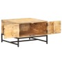 Couchtisch aus massivem Mangoholz 67x67x45 cm von vidaXL, Couchtisch - Ref: Foro24-320375, Preis: 180,21 €, Rabatt: %