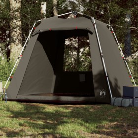 Fishing store for 4 people, quick opening, brown by , tents - Ref: Foro24-4005330, Price: 246,37 €, Discount: %