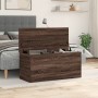 Aufbewahrungsbox aus Eichenholz, braun, 100x42x46 cm. von , Aufbewahrungskisten - Ref: Foro24-840666, Preis: 109,77 €, Rabatt: %