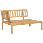 Garden pallet sofa set 4 pieces solid acacia wood by , Outdoor sofas - Ref: Foro24-3209308, Price: 454,83 €, Discount: %