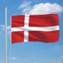 Dänemark-Flagge 90x150 cm von vidaXL, Fahnen und Windsäcke - Ref: Foro24-146042, Preis: 9,55 €, Rabatt: %