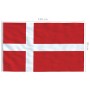 Dänemark-Flagge 90x150 cm von vidaXL, Fahnen und Windsäcke - Ref: Foro24-146042, Preis: 9,55 €, Rabatt: %