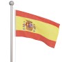 Flagge Spaniens 90x150 cm von vidaXL, Fahnen und Windsäcke - Ref: Foro24-146061, Preis: 16,41 €, Rabatt: %