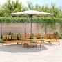 Set of 5-piece garden pallet sofas made of solid acacia wood by , Outdoor sofas - Ref: Foro24-3209430, Price: 533,01 €, Disco...