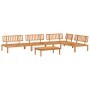 Garten-Palettensofaset 5-teilig Massivholz Akazie von , Outdoor-Sofas - Ref: Foro24-3209430, Preis: 553,35 €, Rabatt: %