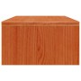 Soporte de monitor madera maciza pino marrón cera 50x27x15 cm de , Muebles TV - Ref: Foro24-847164, Precio: 22,05 €, Descuent...