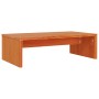 Soporte de monitor madera maciza pino marrón cera 50x27x15 cm de , Muebles TV - Ref: Foro24-847164, Precio: 22,05 €, Descuent...