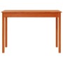 Mesa consola madera maciza de pino marrón cera 110x40x75 cm de , Mesas auxiliares - Ref: Foro24-847172, Precio: 66,07 €, Desc...