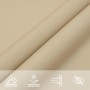 Toldo retráctil 100% poliéster oxford beige 2x2x2 m de , Sombrillas - Ref: Foro24-4000966, Precio: 21,79 €, Descuento: %