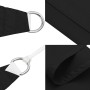 100% black polyester oxford sail shade 7x5x5 m by , Umbrellas - Ref: Foro24-4001157, Price: 50,99 €, Discount: %