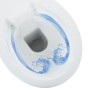 Spülrandlose Toilette mit Absenkautomatik, 7 cm hoch, weiße Keramik von vidaXL, Badezimmer - Ref: Foro24-145779, Preis: 182,3...