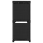 Estantería de 5 cubos de tela negra 103x30x72,5 cm de vidaXL, Librerías y estanterías - Ref: Foro24-322602, Precio: 22,40 €, ...