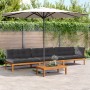 Garten-Palettensofa-Set mit 4-teiligen Akazienholz-Kissen. von , Outdoor-Sofas - Ref: Foro24-3209451, Preis: 639,59 €, Rabatt: %