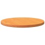 Solid pine wood round table top in brown Ø50x2.5 cm by , Table tops - Ref: Foro24-847126, Price: 27,96 €, Discount: %