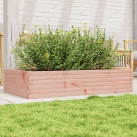 Solid Douglas fir wood planter 110x60x23 cm by , Pots and planters - Ref: Foro24-847241, Price: 71,99 €, Discount: %