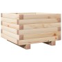 Solid pine wood planter 40x40x26.5 cm by , Pots and planters - Ref: Foro24-847288, Price: 52,62 €, Discount: %