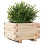 Solid pine wood planter 40x40x26.5 cm by , Pots and planters - Ref: Foro24-847288, Price: 52,62 €, Discount: %