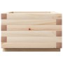 Jardinera de madera maciza de pino 40x40x26,5 cm de , Maceteros y jardineras - Ref: Foro24-847288, Precio: 52,62 €, Descuento: %