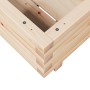 Solid pine wood planter 40x40x26.5 cm by , Pots and planters - Ref: Foro24-847288, Price: 52,62 €, Discount: %