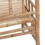 Bamboo bench with cushion 120 cm by , garden benches - Ref: Foro24-3063885, Price: 115,46 €, Discount: %