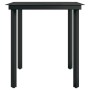 Juego de comedor de jardín 5 piezas negro de , Conjuntos de jardín - Ref: Foro24-3099415, Precio: 305,85 €, Descuento: %