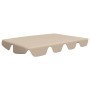 Dosel de repuesto columpio de jardín beige 150/130x105/70 cm de , Cubiertas para carpas y cenadores - Ref: Foro24-312097, Pre...