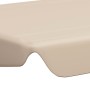 Replacement canopy for garden swing beige 150/130x105/70 cm by , Covers for tents and gazebos - Ref: Foro24-312097, Price: 23...