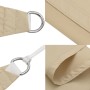 Triangular beige Oxford fabric sail shade 3x3x4.24 m by , Umbrellas - Ref: Foro24-135172, Price: 28,68 €, Discount: %