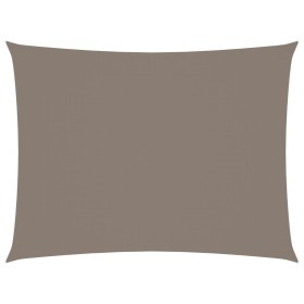 Rechteck Segelmarkise Oxford Stoff taupe grau 6x7 m von , Sonnenschirme - Ref: Foro24-135442, Preis: 114,37 €, Rabatt: %