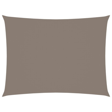 Rectangular shade sail in gray taupe Oxford fabric, 6x7 m. by , Umbrellas - Ref: Foro24-135442, Price: 114,37 €, Discount: %