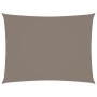 Rectangular shade sail in gray taupe Oxford fabric, 6x7 m. by , Umbrellas - Ref: Foro24-135442, Price: 114,37 €, Discount: %