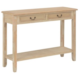 Mesa consola de madera 110x35x80 cm de , Mesas auxiliares - Ref: Foro24-249904, Precio: 175,26 €, Descuento: %