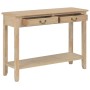 Mesa consola de madera 110x35x80 cm de , Mesas auxiliares - Ref: Foro24-249904, Precio: 176,60 €, Descuento: %