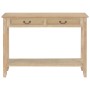 Mesa consola de madera 110x35x80 cm de , Mesas auxiliares - Ref: Foro24-249904, Precio: 176,60 €, Descuento: %