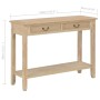 Mesa consola de madera 110x35x80 cm de , Mesas auxiliares - Ref: Foro24-249904, Precio: 176,60 €, Descuento: %