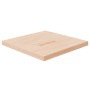 Tablero de mesa cuadrada madera de roble sin tratar 60x60x4 cm de , Tableros para mesas - Ref: Foro24-342944, Precio: 77,69 €...