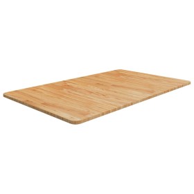 Encimera baño madera maciza tratada marrón claro 100x60x1,5 cm de , Encimeras - Ref: Foro24-343013, Precio: 72,01 €, Descuent...