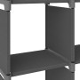 Estantería de 4 cubos de tela gris 69x30x72,5 cm de vidaXL, Librerías y estanterías - Ref: Foro24-322600, Precio: 23,73 €, De...