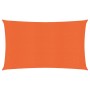 Orange HDPE sail shade 160 g/m² 2.5x5 m by , Umbrellas - Ref: Foro24-311676, Price: 34,75 €, Discount: %