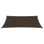 Brown HDPE sail shade 160 g/m² 6x8 m by , Umbrellas - Ref: Foro24-311800, Price: 85,53 €, Discount: %